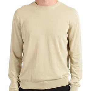 Malo Men's Beige Crewneck Light Sweater